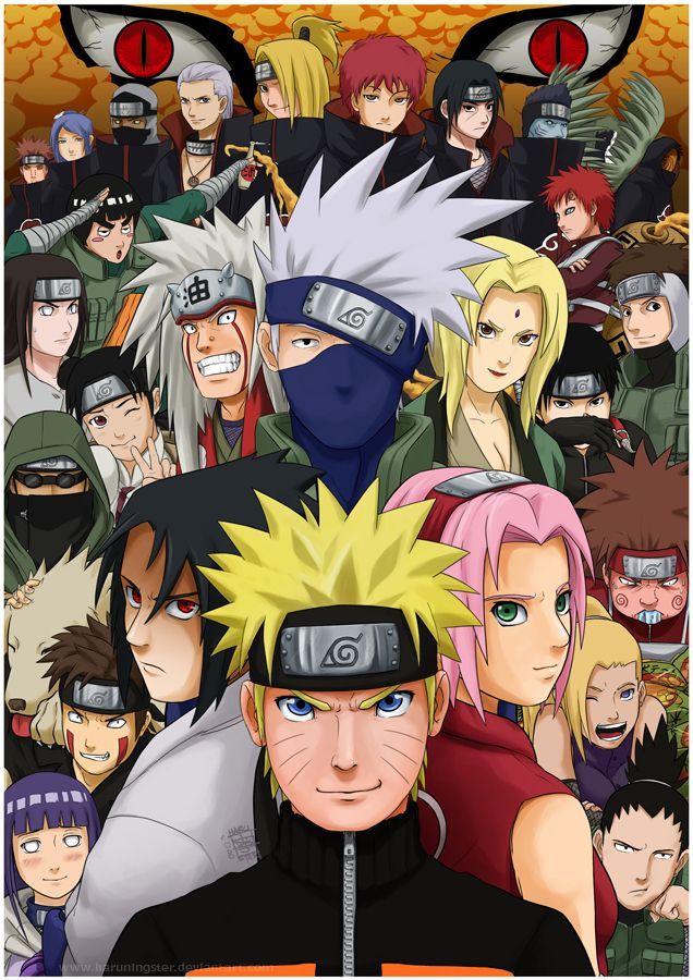 Tableau LED Naruto Shippûden