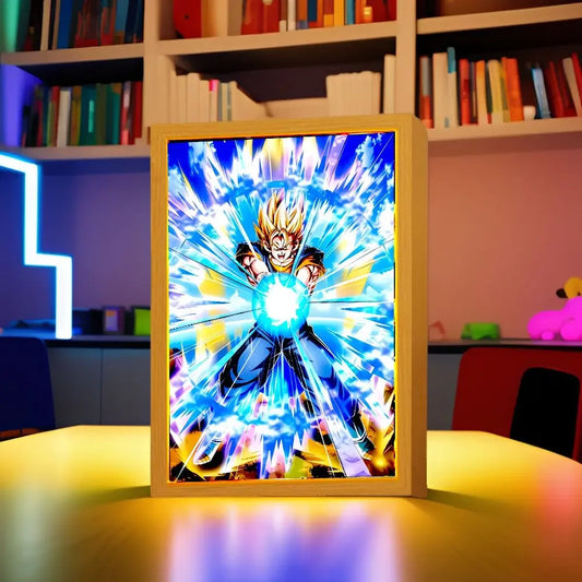 Tableau LED Dragon Ball Z - Goku Super Saiyan Suprême