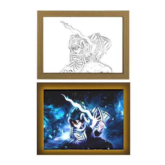 Tableau LED Demon Slayer Muichiro Tokito